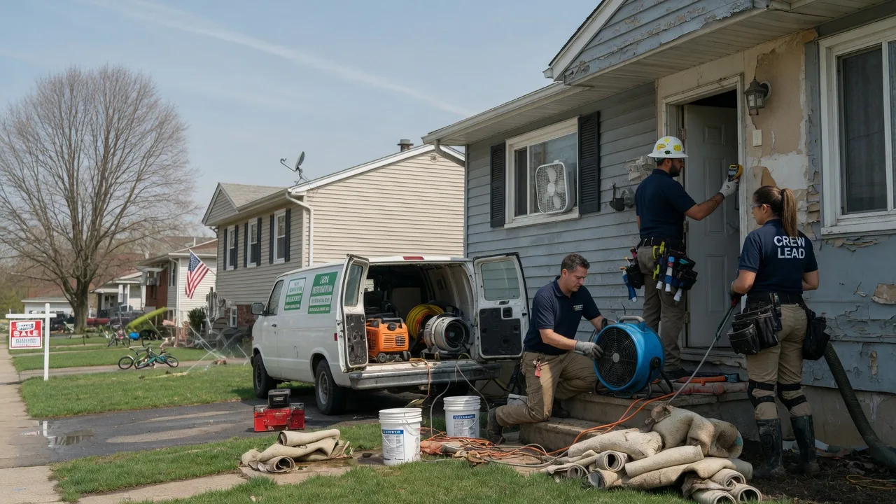 Flood Cleanup in Delaware near me