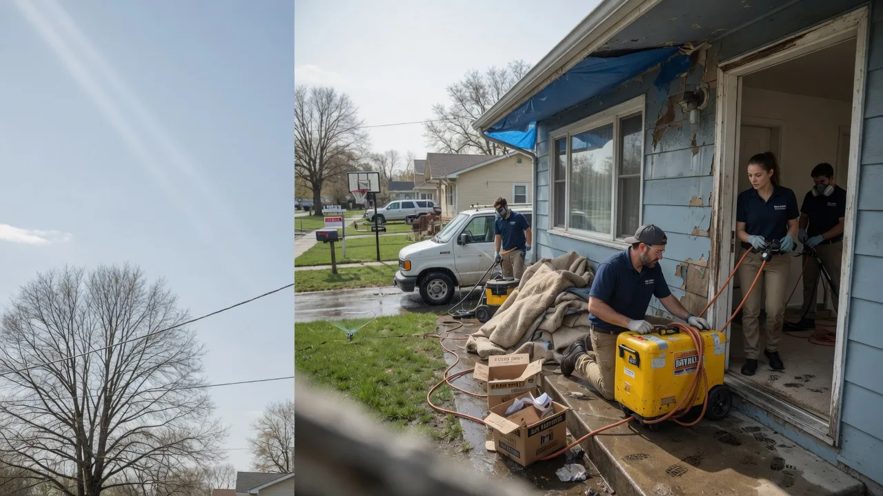 Basement Flood Cleanup in Delaware near me